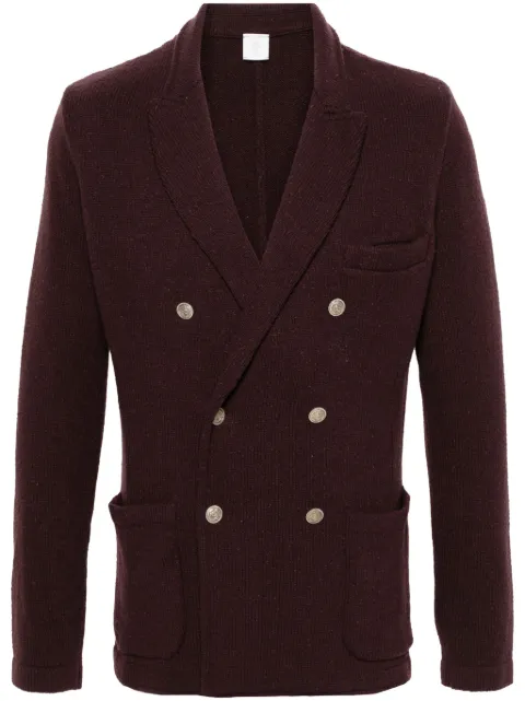 Eleventy double-breasted wool blazer