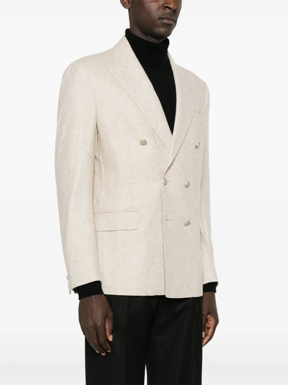 ELEVENTY MÉLANGE-EFFECT BLAZER