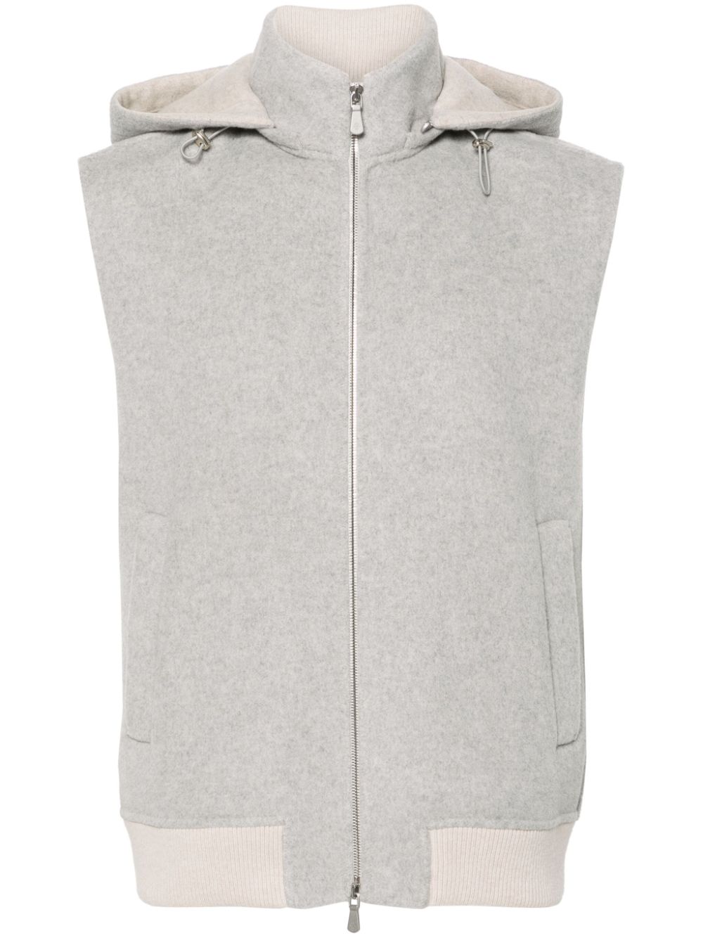 Eleventy felted jacket - Grey