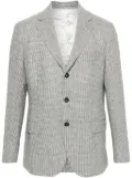 Eleventy houndstooth-pattern blazer - Grey