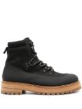 Eleventy leather boots - Black