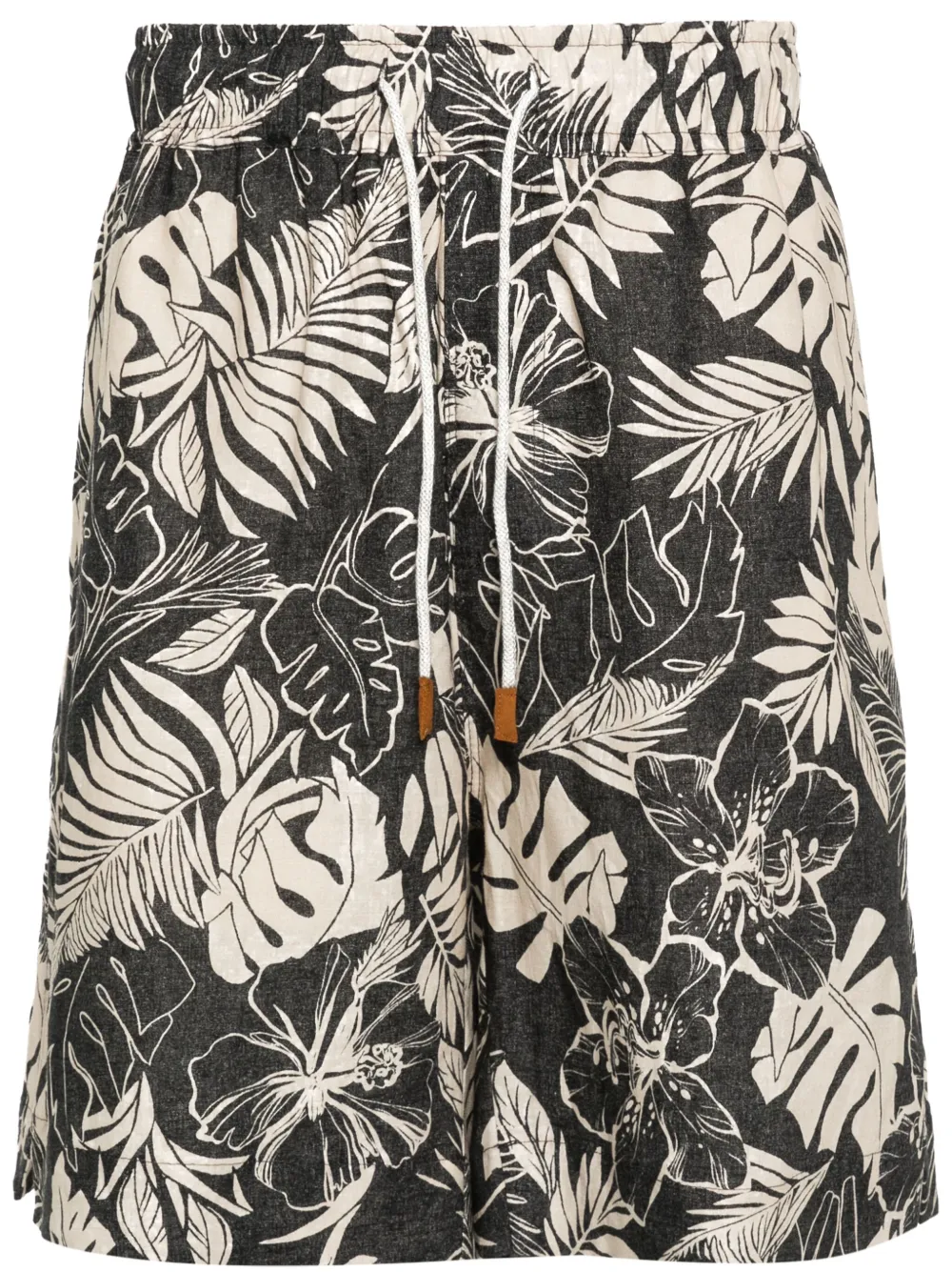 Eleventy linen shorts | Black | Image 1