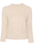 Vince shrunken snap cardigan - Neutrals
