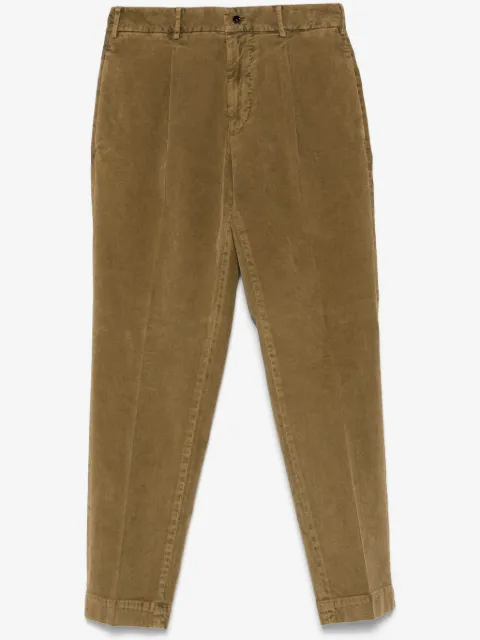 Dell'oglio corduroy tapered trousers