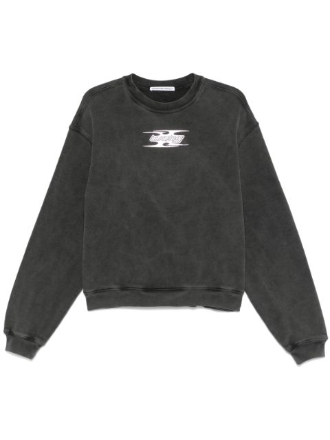 Cheap Alexander Wang blade-logo sweatshirt Women