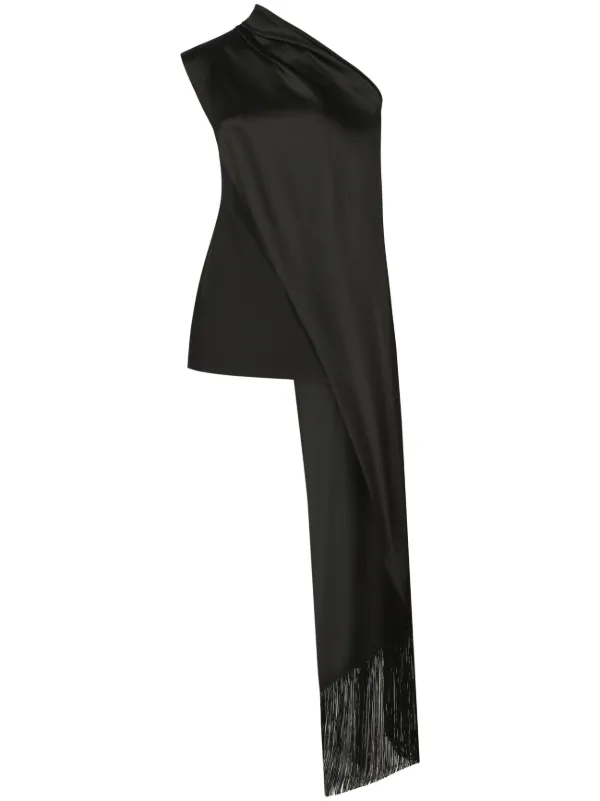 Taller Marmo Berenson Mini Dress | Black | FARFETCH ID