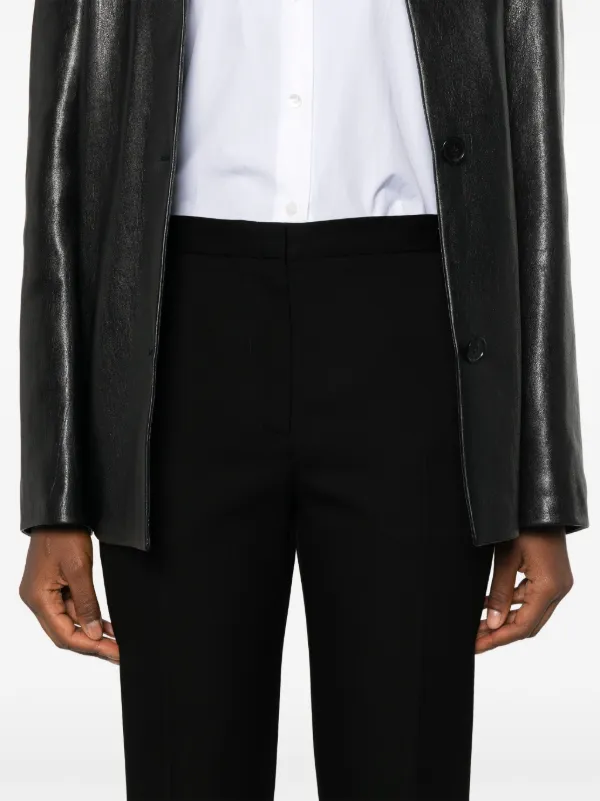 【送料&関税込】The Row Jesse Pant THE ROW Jesse wool and silk-blend straight-leg pants | NET-A
