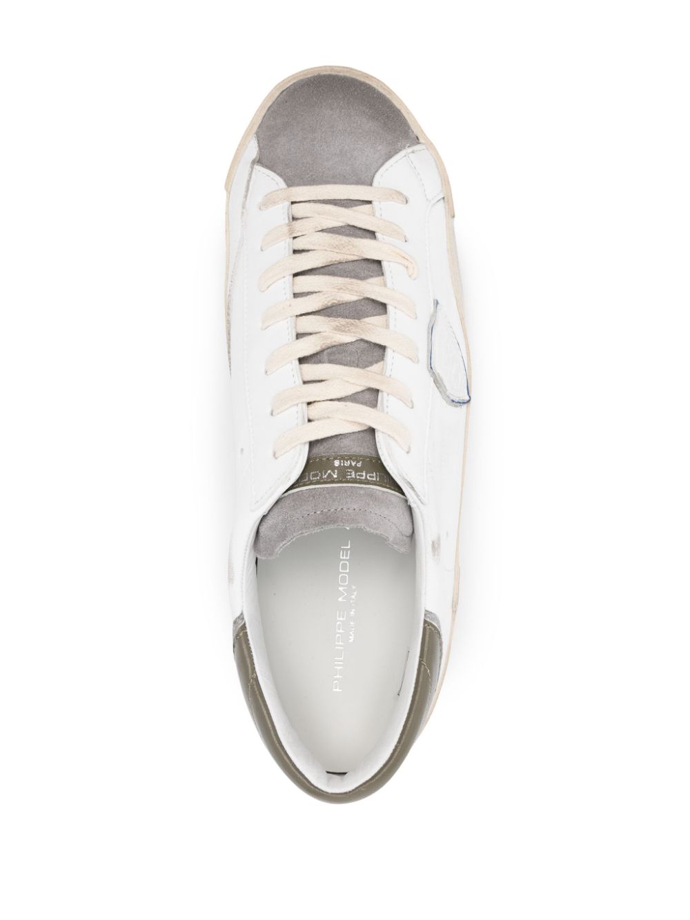 Philippe Model Paris panelled sneakers White