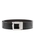 Ferragamo Gancini reversible belt - Black