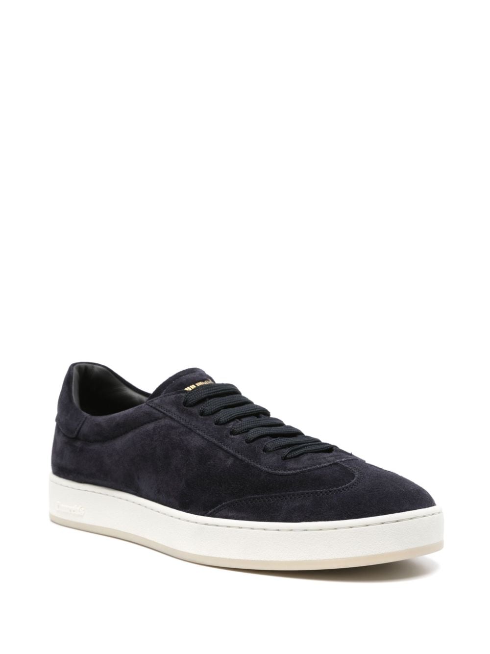 Shop Church's Suede Sneakers In Blue