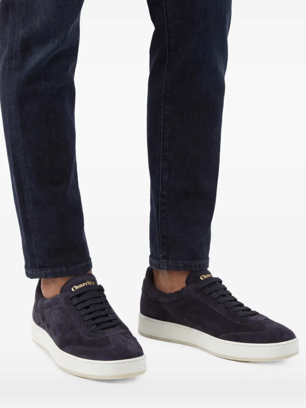 Church's Suède sneakers Blauw