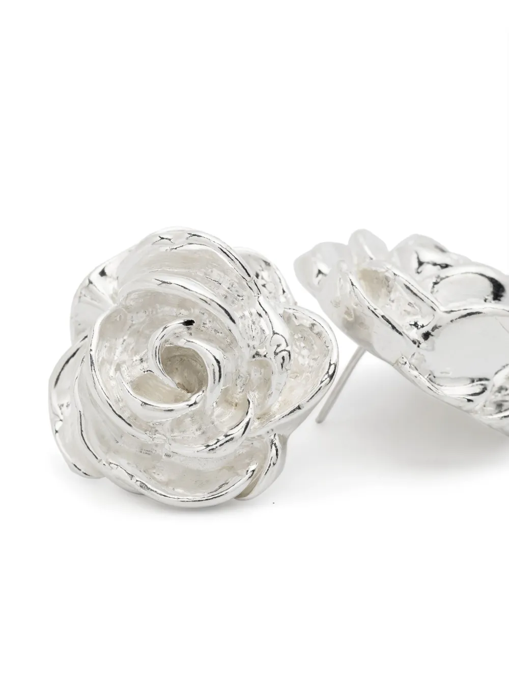 【Magda Butrym】ローズ ear cuffs Rose ear cuffs in silver - Magda Butrym | Mytheresa