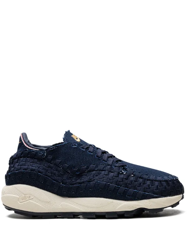 Nike Air Footscape Woven “Raw Denim” スニーカー | ブルー