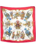 Hermès Pre-Owned 1994 Les Fetes du Roi Soleil scarf - Red
