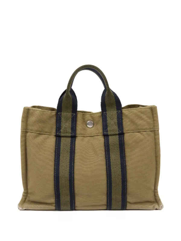 Hermès Pre-owned 1990s Toto PM Tote Bag in Green