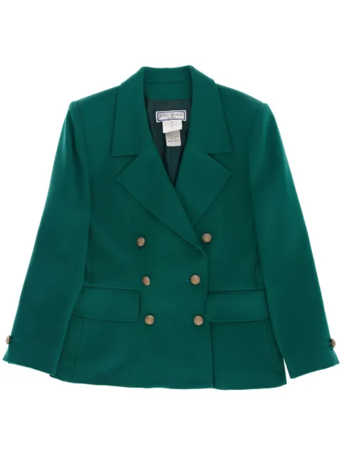 Saint Laurent Pre-Owned 1970s wool double-breasted jacket