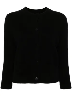 Vince - Vince カーディガン Italian-Cotton-Blend-Cable-