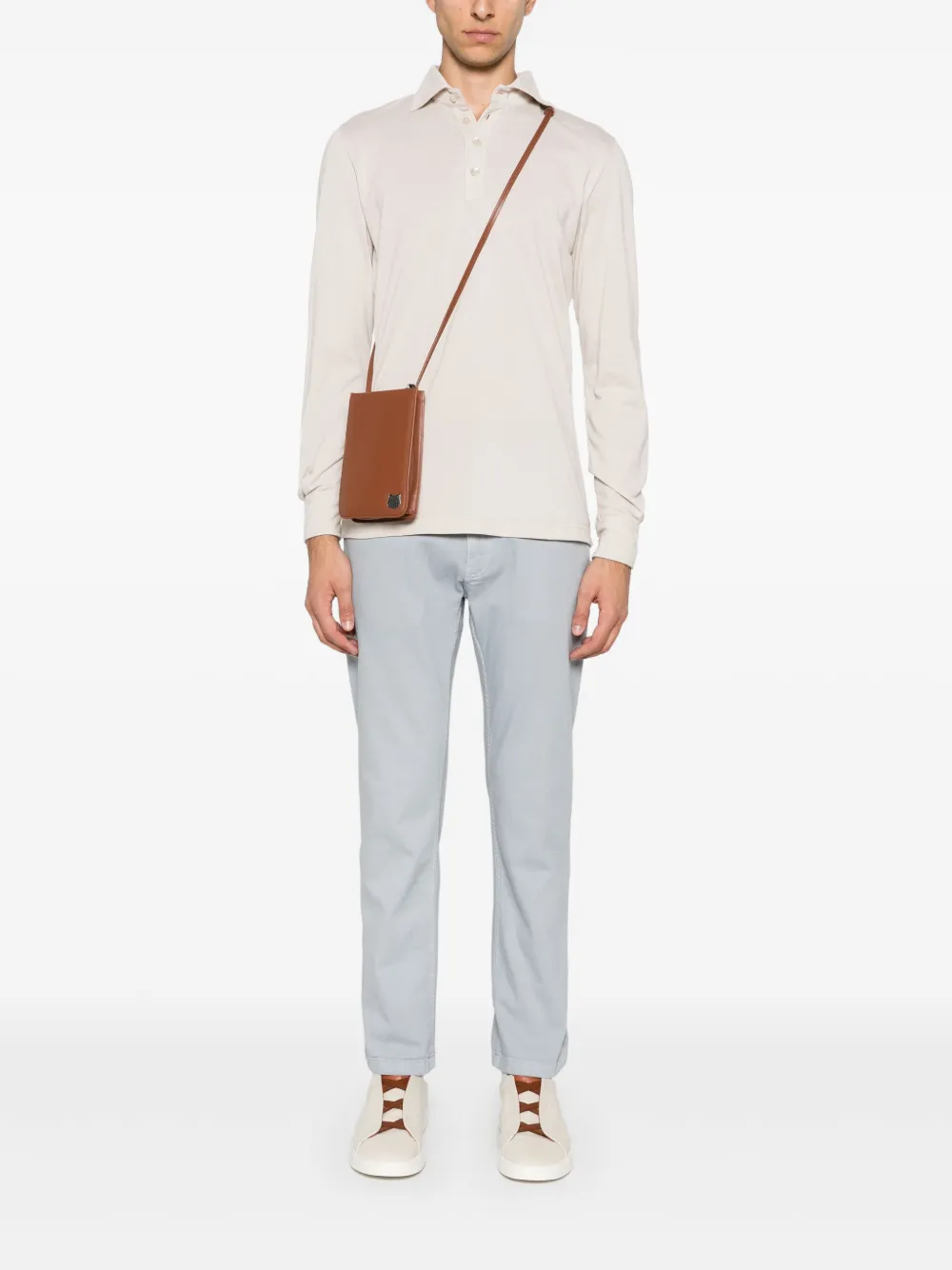 Eleventy Jeans met vijf zakken - Blauw