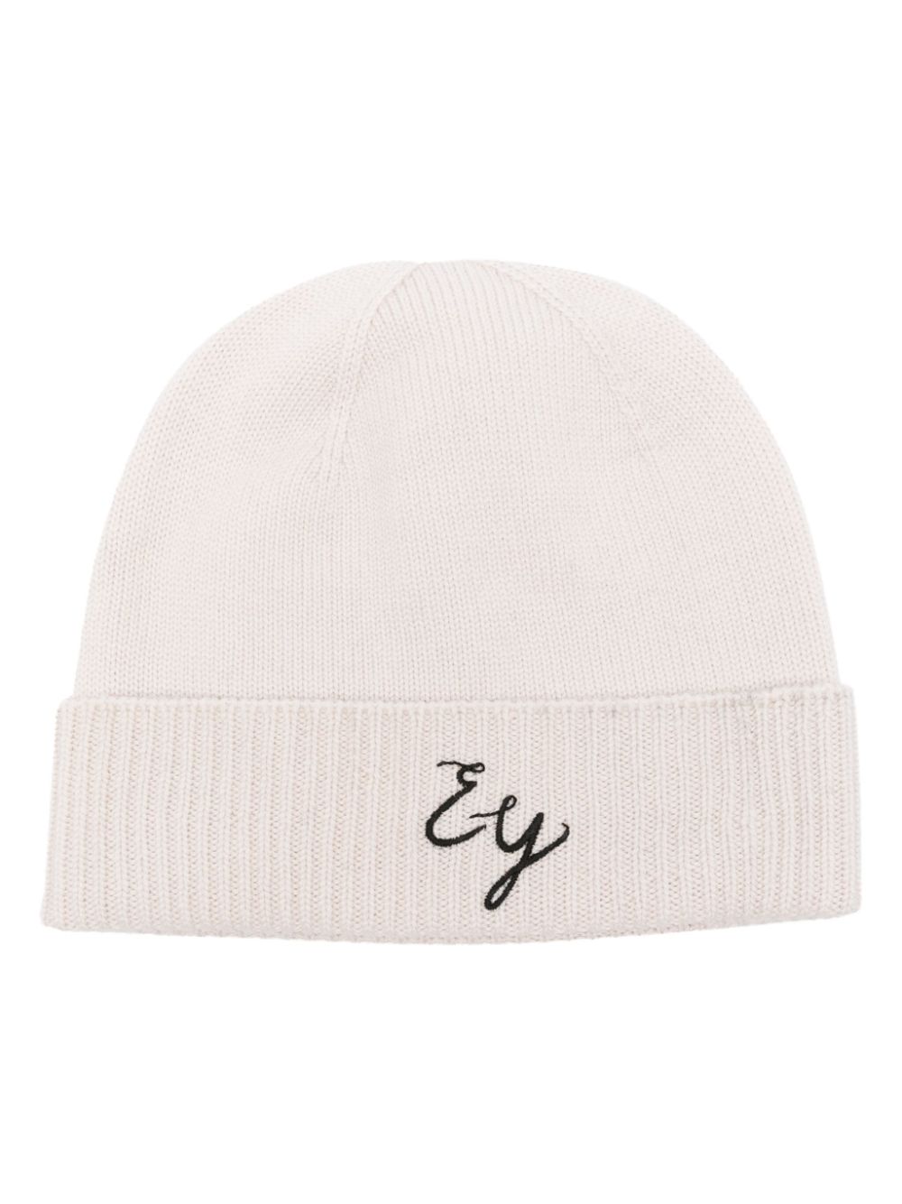 logo-embroidered beanie