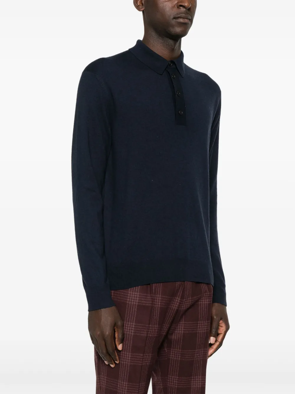 ELEVENTY KNITTED POLO SHIRT