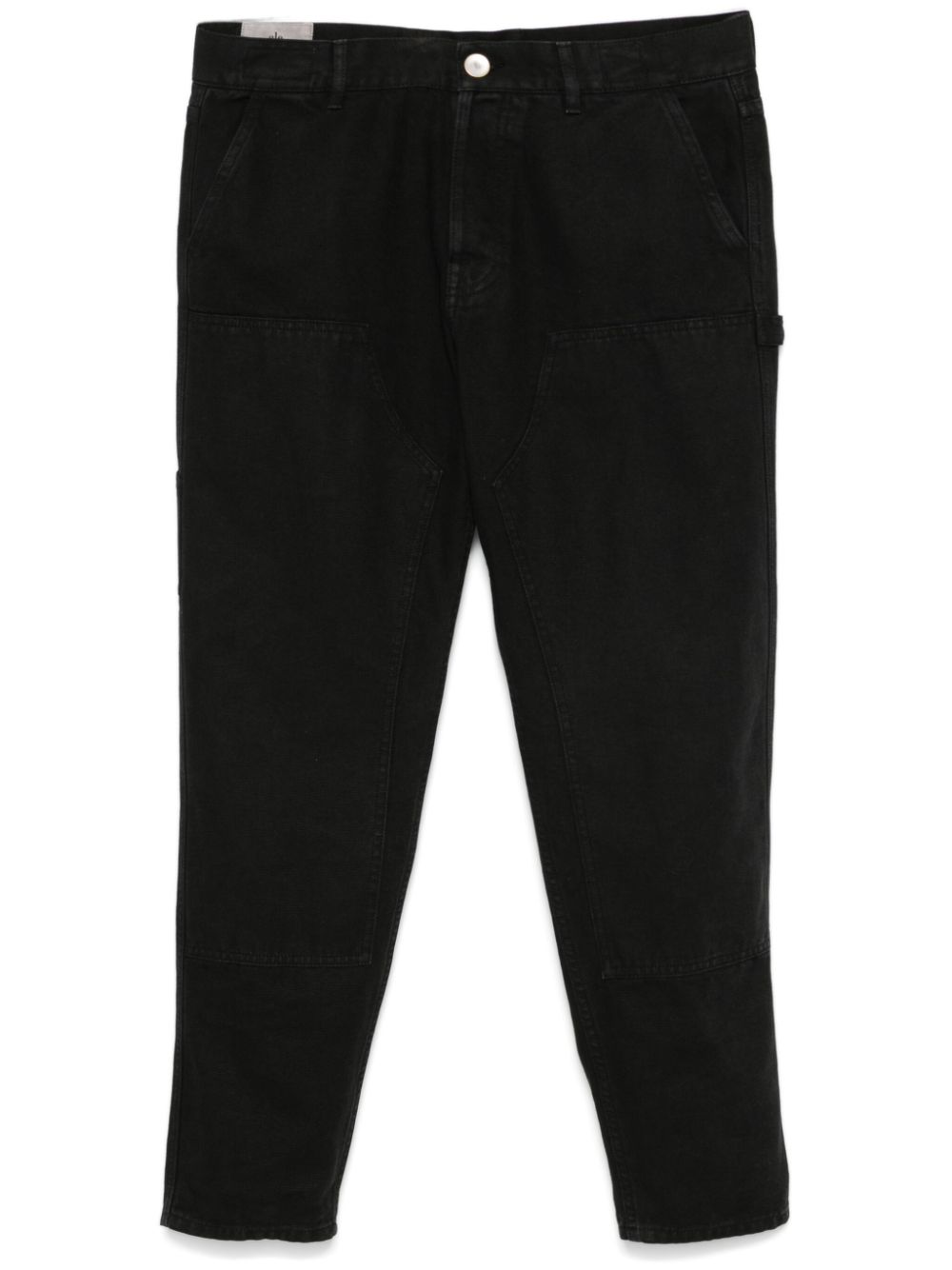 Eleventy tapered trousers – Black