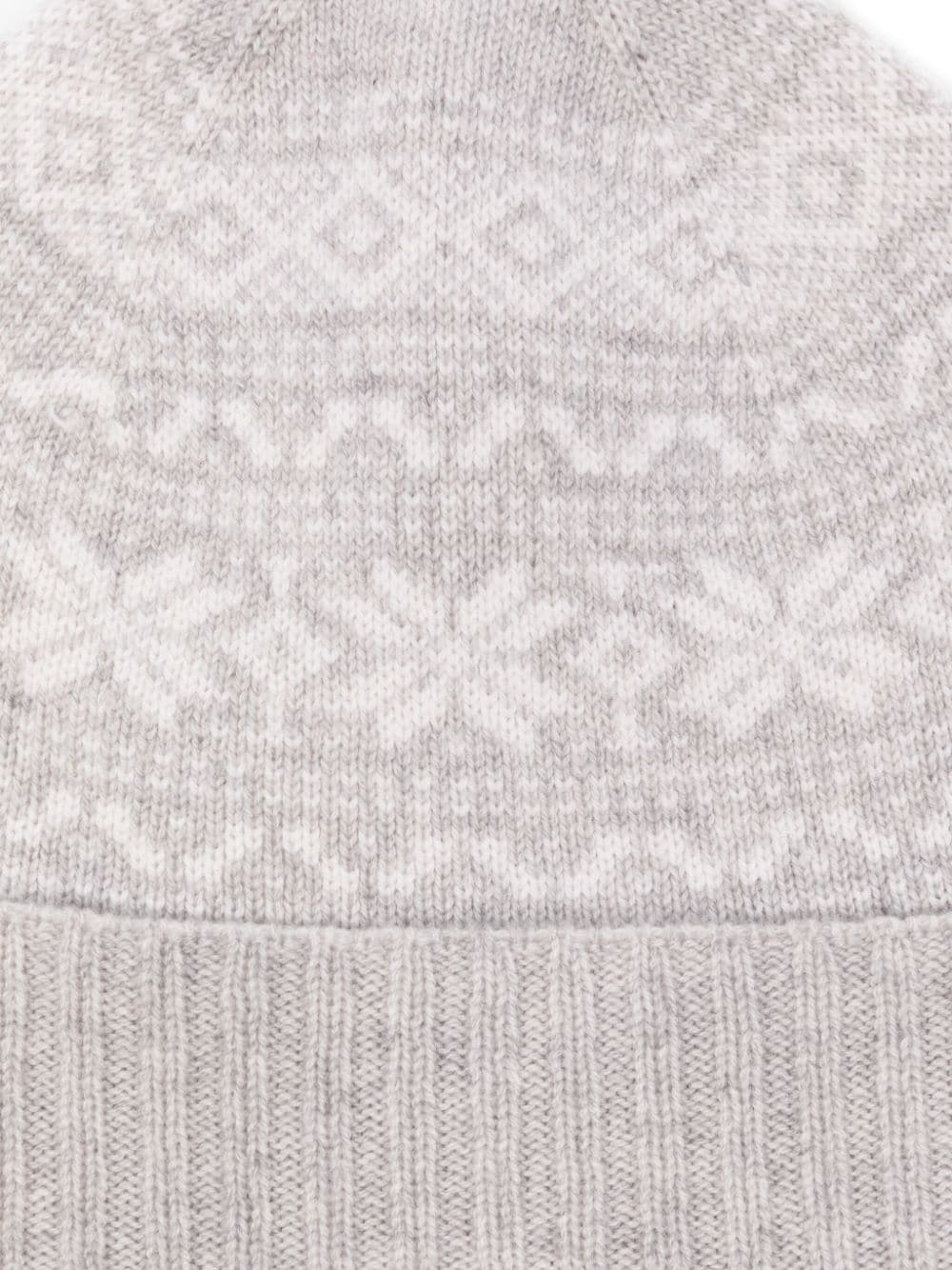 ELEVENTY FAIR ISLE INTARSIA-KNIT BEANIE 