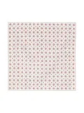 Eleventy patterned pocket scarf - White