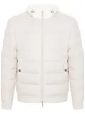 Eleventy hooded down jacket - Neutrals