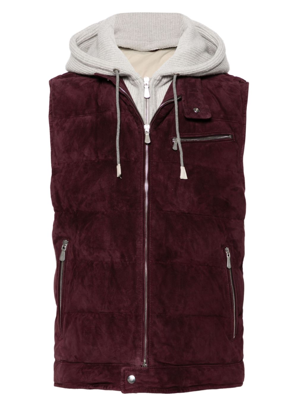 suede gilet