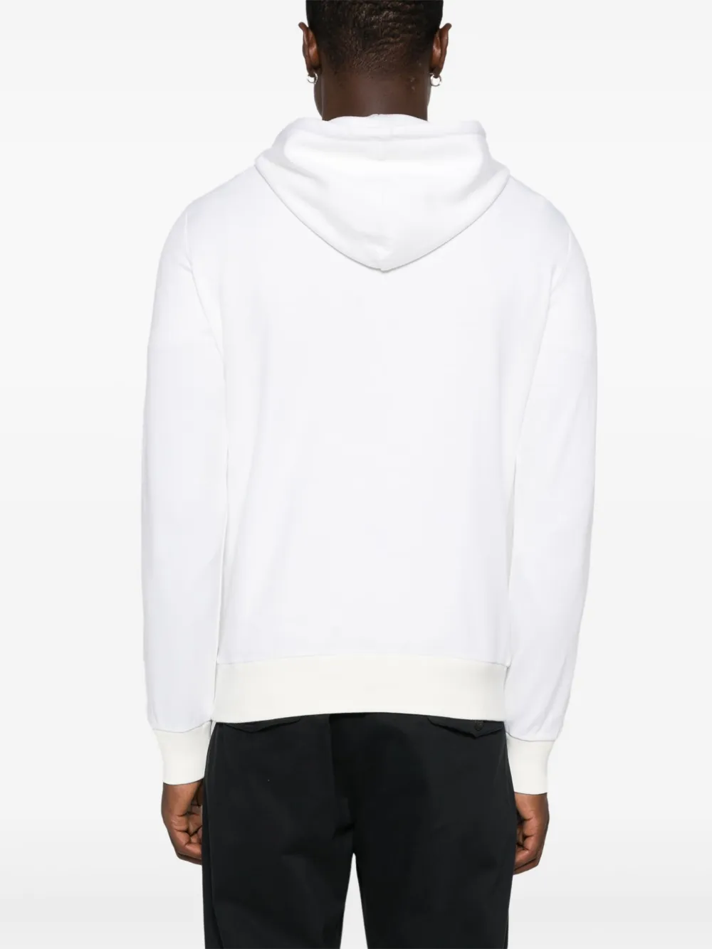 Eleventy Jersey hoodie Beige