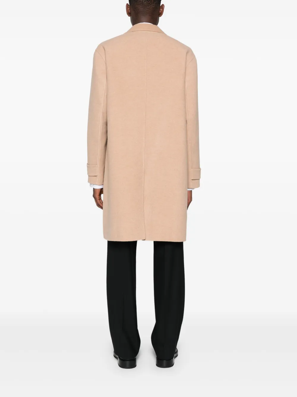 Eleventy Jas met enkele rij knopen Beige