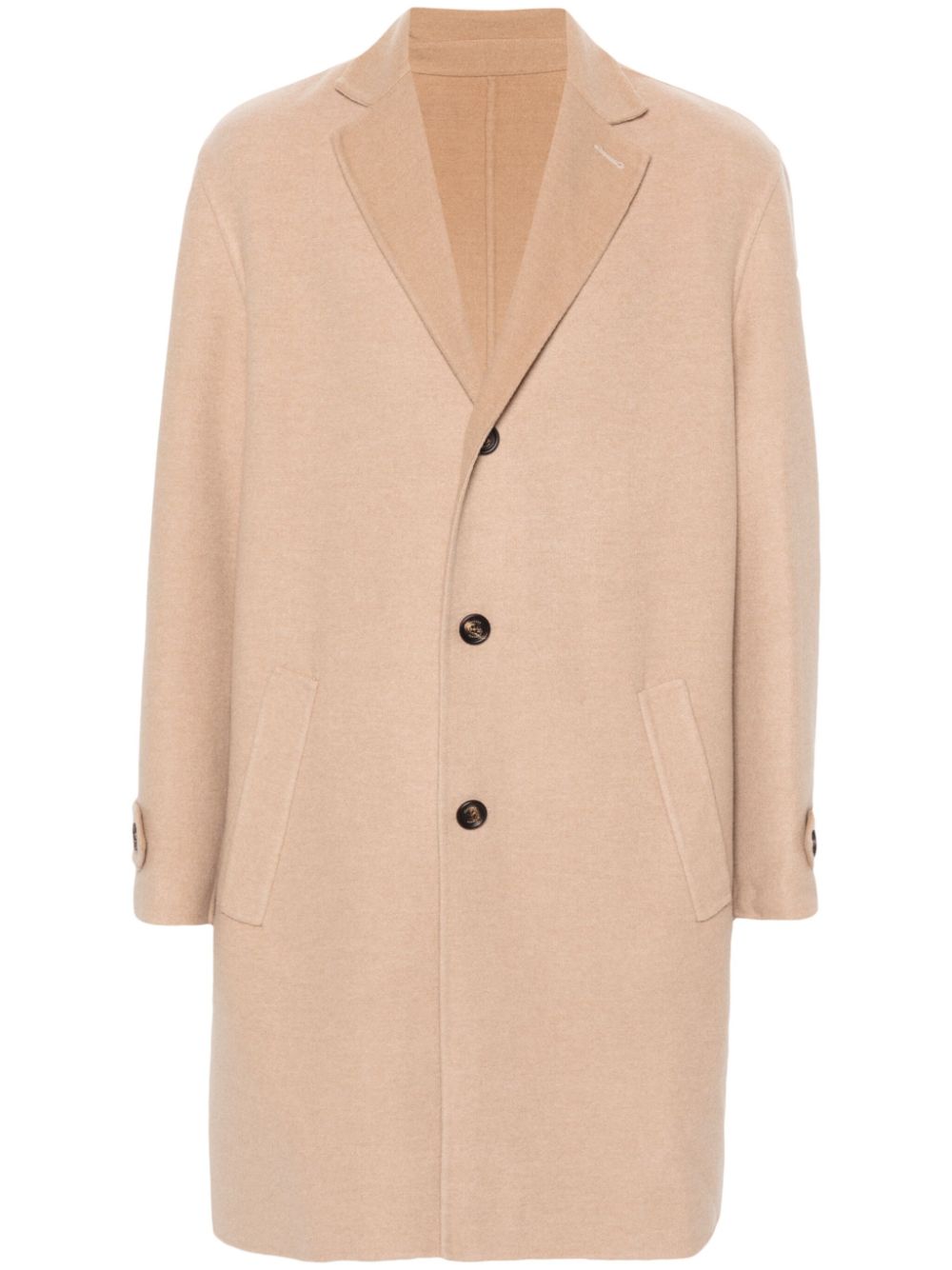 Eleventy single-breasted coat - Neutrals