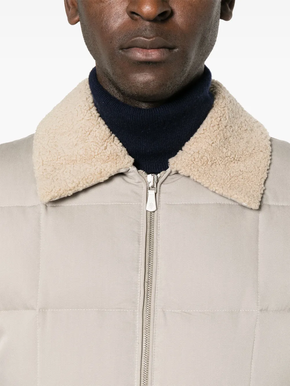 Eleventy Gewatteerde bodywarmer Grijs
