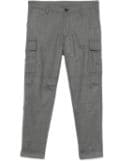 Eleventy tapered cargo trousers - Grey