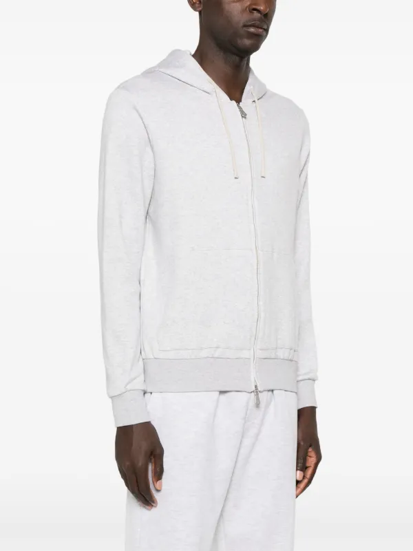 パーカー・フーディ Eleventy Melange-Effect Hoodie Eleventy mélange-effect Hoodie | Grey | FARFETCH