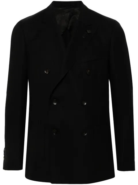 Lardini brooch-detail blazer