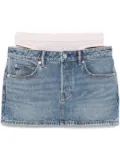 Alexander Wang Prestyle mini skirt - Blue
