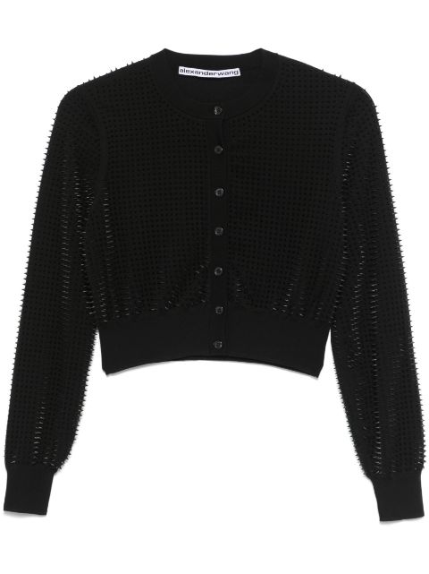 Alexander Wang spike-stud cardigan Women