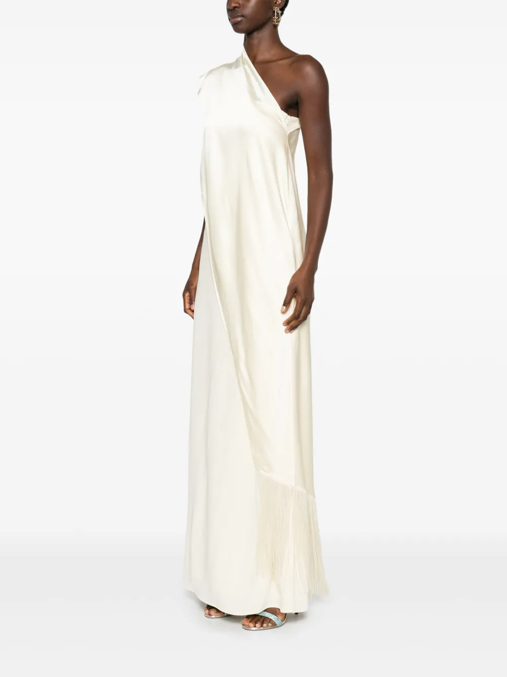 Shop Taller Marmo Berenson Gown In White