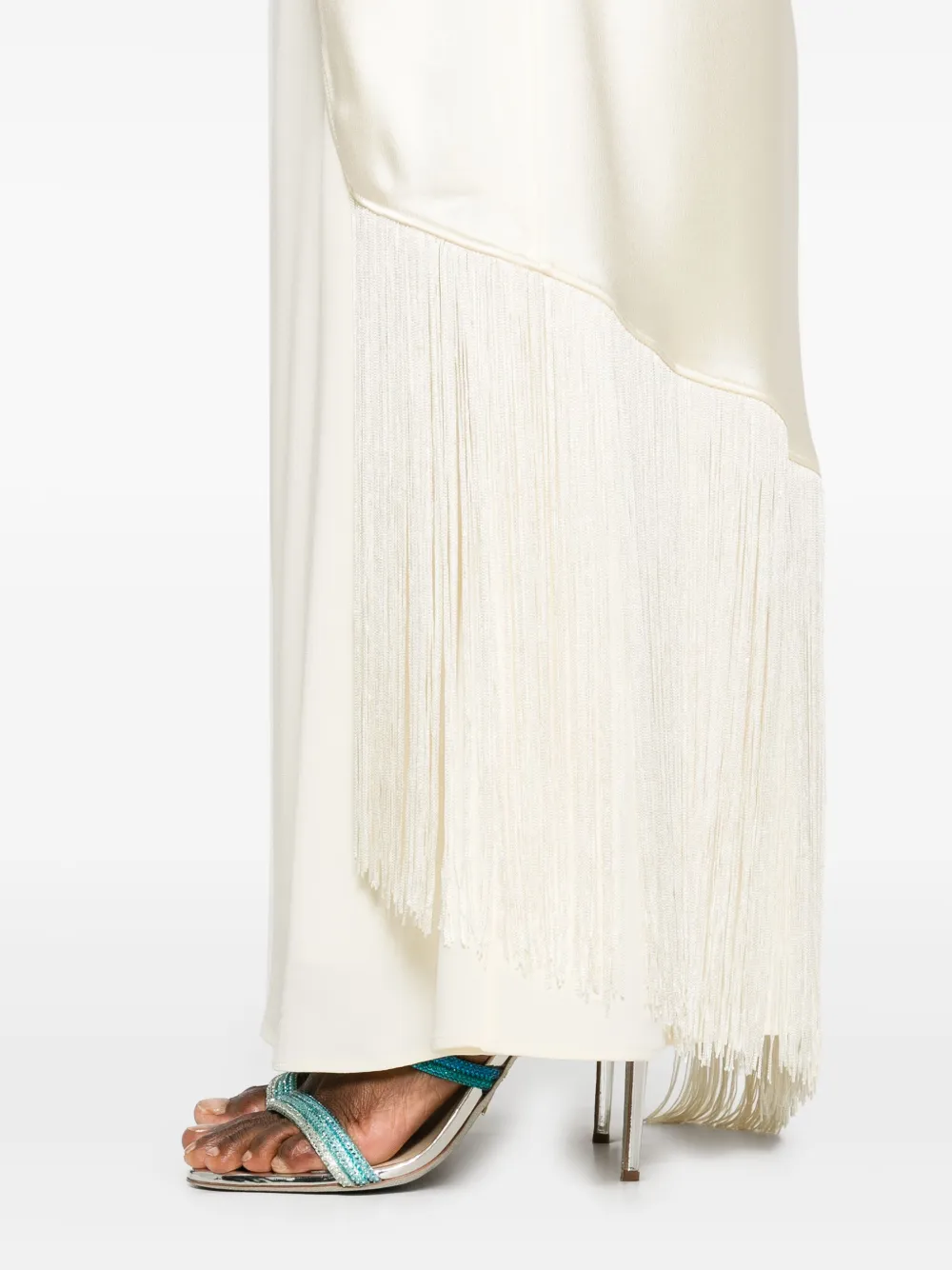 Shop Taller Marmo Berenson Gown In White