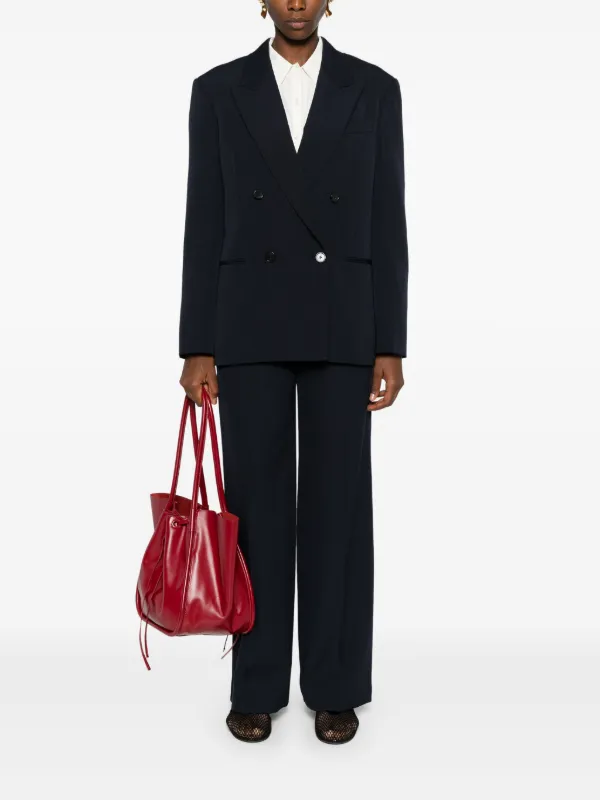 The Row★Encore テーラードパンツ 送関込み The Row Encore パンツ | ブルー | FARFETCH JP