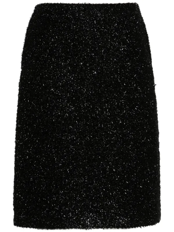 【関税込み】The Row ブラック Corrina ミディアムスカート The Row Corinna スカート | ブラック | FARFETCH JP