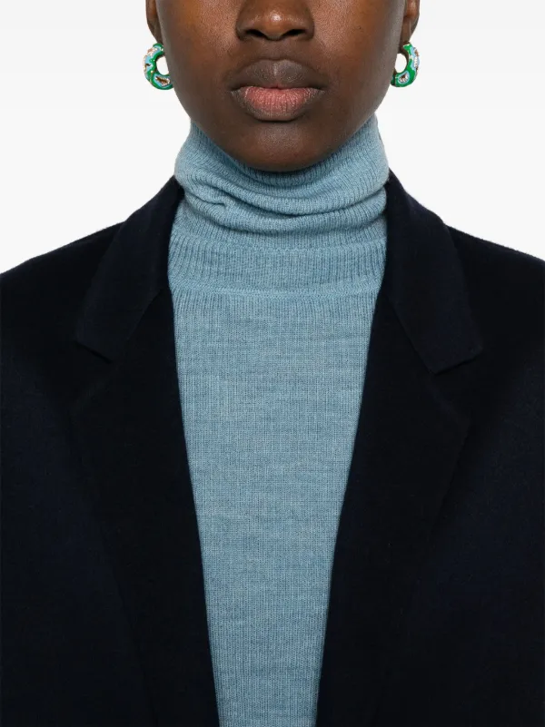 The Row Fedra コート | ブルー | FARFETCH JP