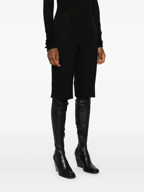 The Row Juna ショートパンツ | ブラック | FARFETCH JP