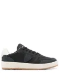 Philippe Model Paris logo-patch sneakers - Black