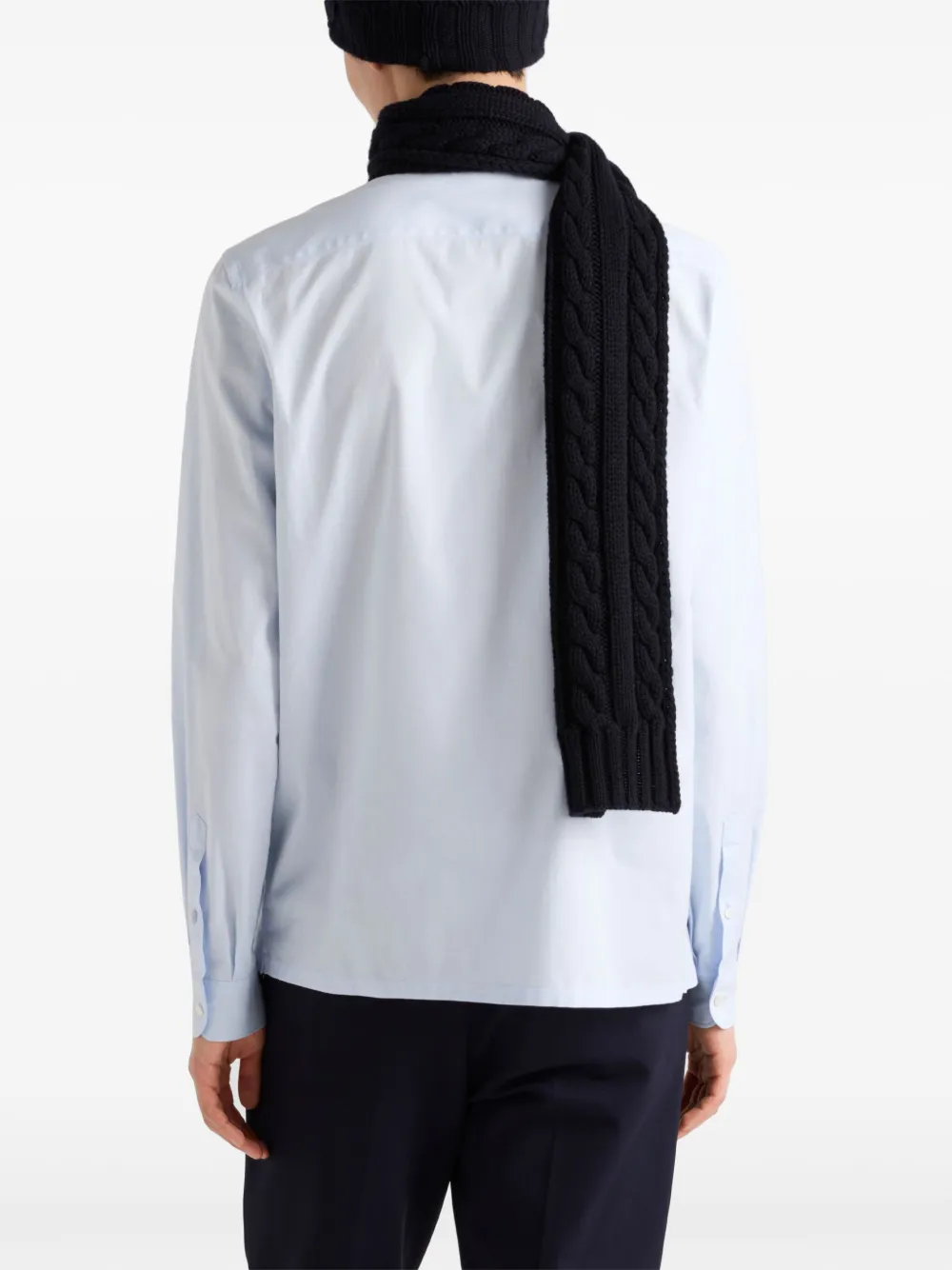 Prada Katoenen blouse Blauw