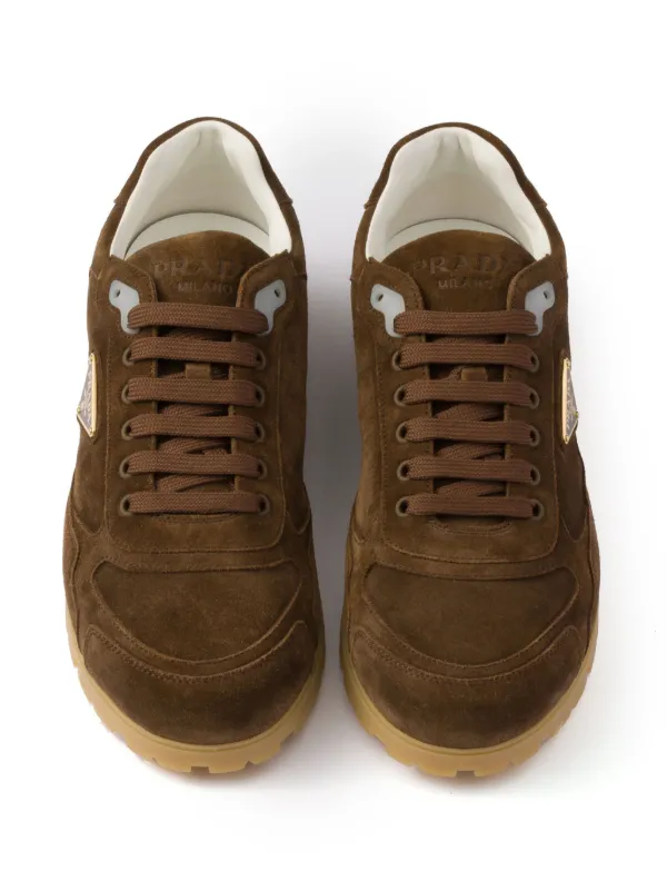 スニーカー Prada Faded suede sneakers Prada Faded suede sneakers | REVERSIBLE