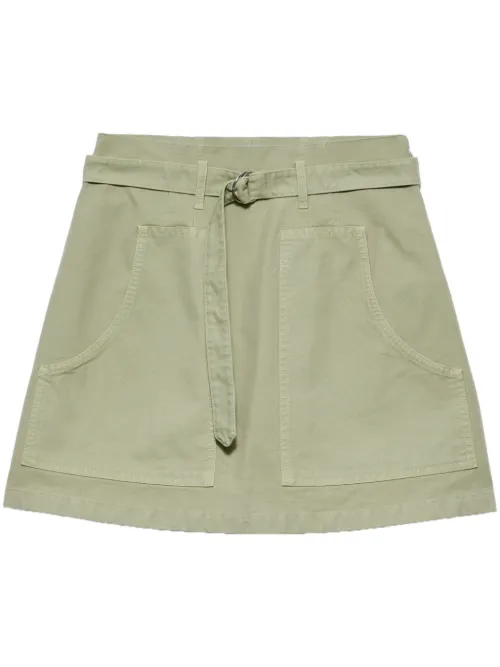 Prada minijupe Old en toile - Vert - Prada - Modalova