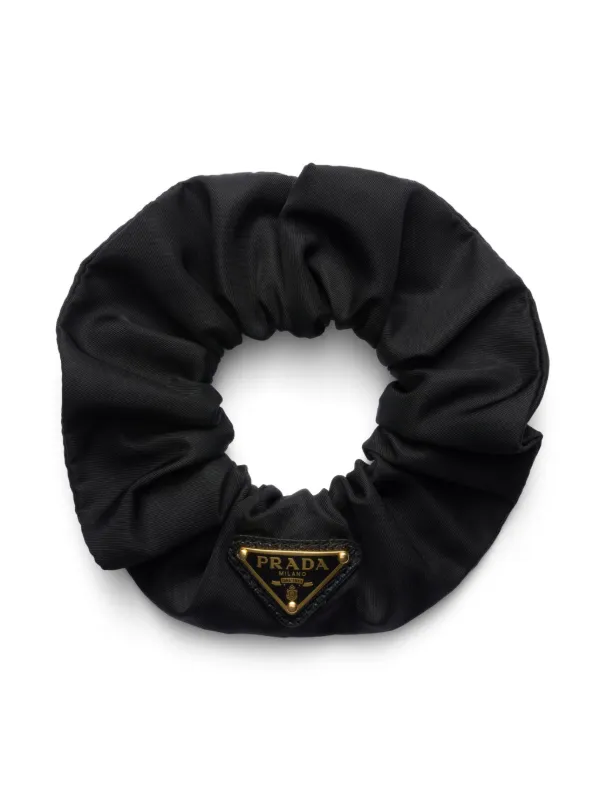 【PRADA】Re-Nylon ヘアゴム(送料込み) Prada Re-Nylon ヘアゴム | ブラック | FARFETCH JP