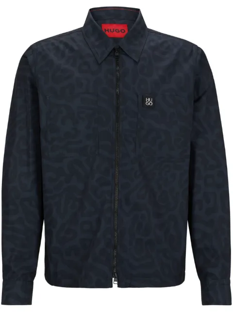 HUGO Jaqueta animal print